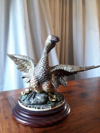 Figura Pato Porcelana Capodimonte