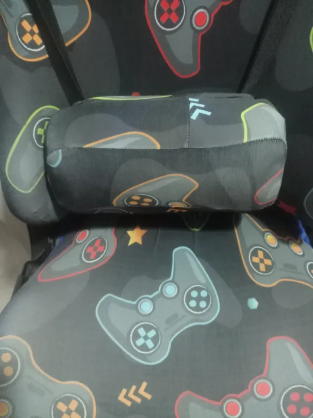 Silla Gamer Reclinable con cojin lumbar y cervical