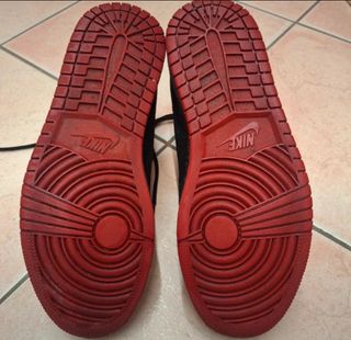 Scarpe Jordan Executive Premium Nere Rosse