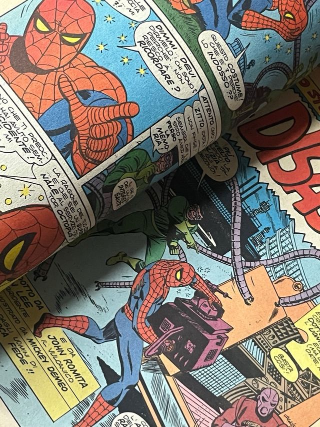 L’uomo ragno Spider-Man Rivista del 1972