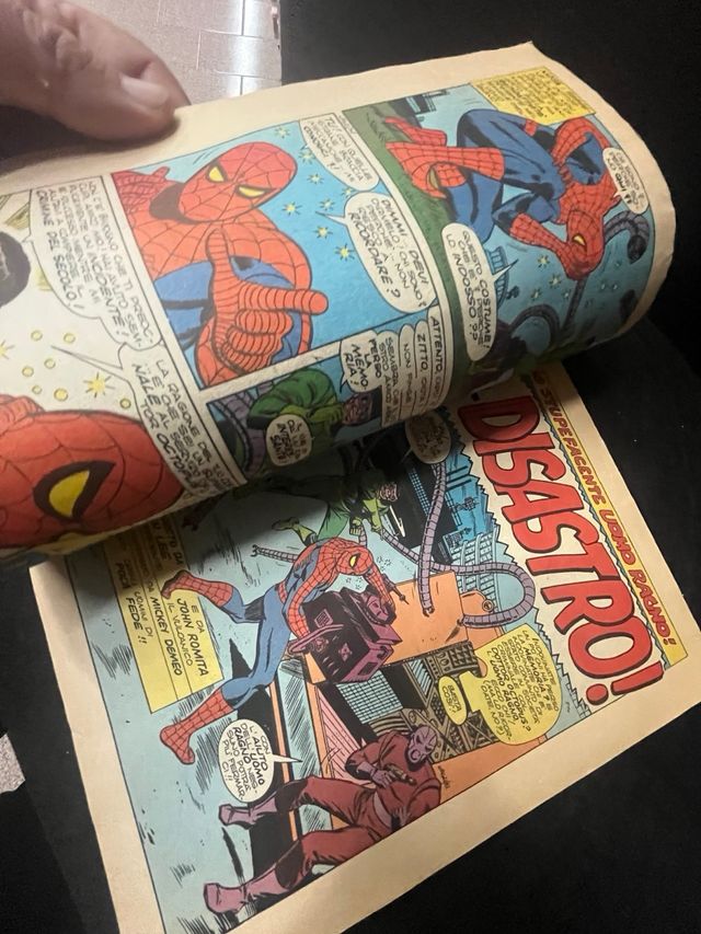 L’uomo ragno Spider-Man Rivista del 1972