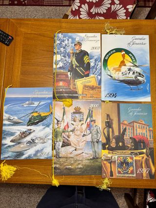 Calendari Guardia di Finanza 1994-2004