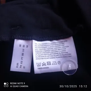 Pantaloni donna neri taglia 52