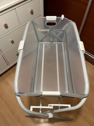 Bañera bebé Jané Oasis plegable con patas