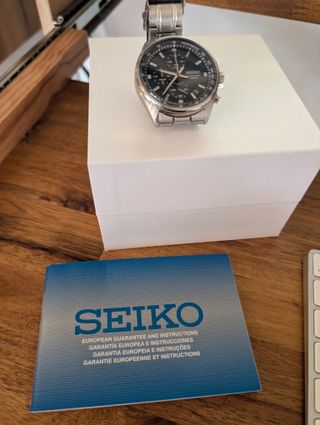 Reloj Seiko Cronógrafo Acero Inoxidable