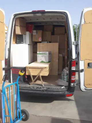 Se realizan mudanzas en Jerez de la Frontera.