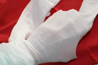  2 collant opachi per ragazze