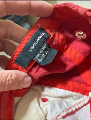 Gorra DSQUARED2 Vintage Roja