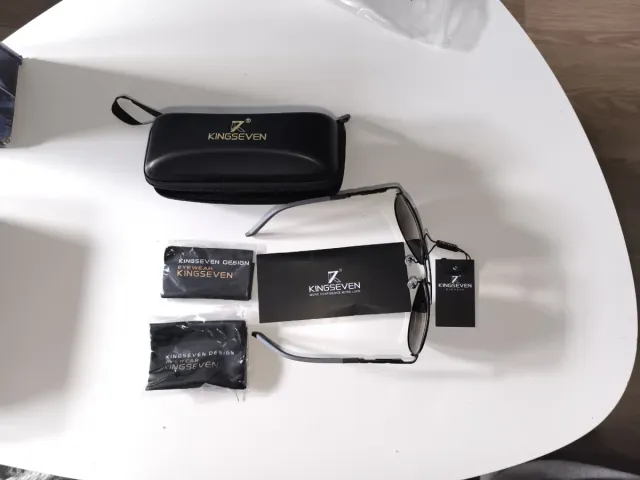 Gafas de sol KINGSEVEN Aviador Nuevas + Estuche