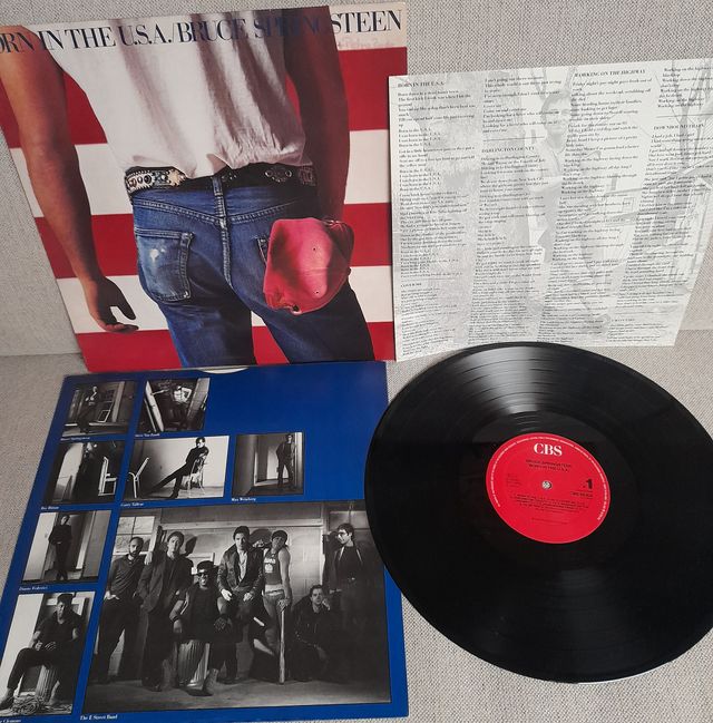 B. Springsteen Born In The USA. Stampa EU 1985