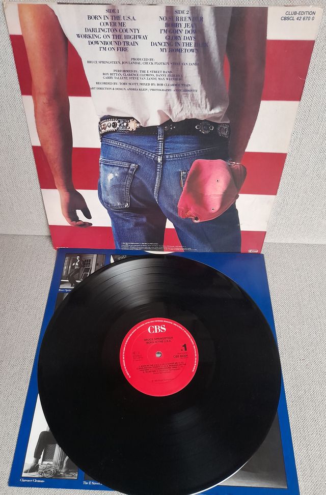 B. Springsteen Born In The USA. Stampa EU 1985