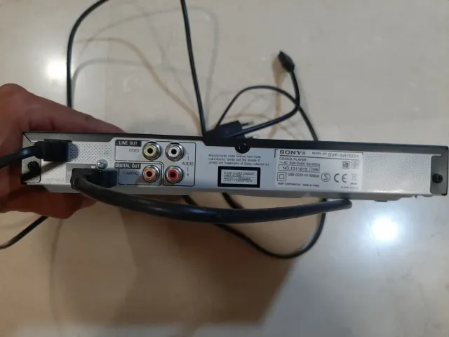 Reproductor DVD Sony Negro