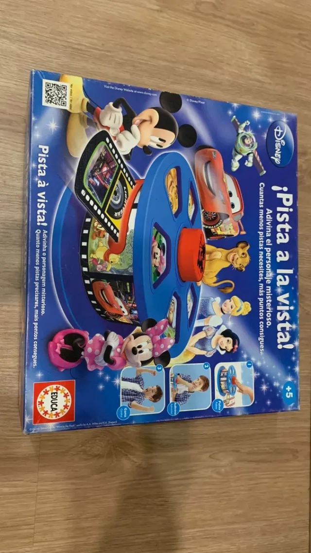 Juego Disney Pista a la Vista Educa