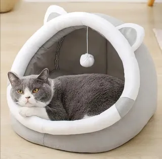 X2 Cuccia Gatto Cuccia per gatti Pelosa +gioco