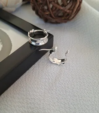 Pendientes Aro Plata Ley