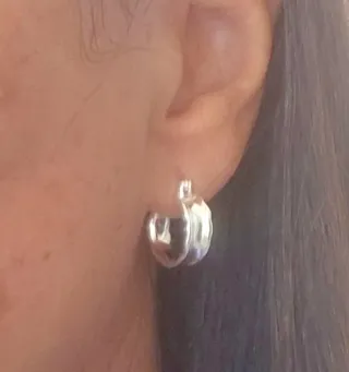 Pendientes Aro Plata Ley