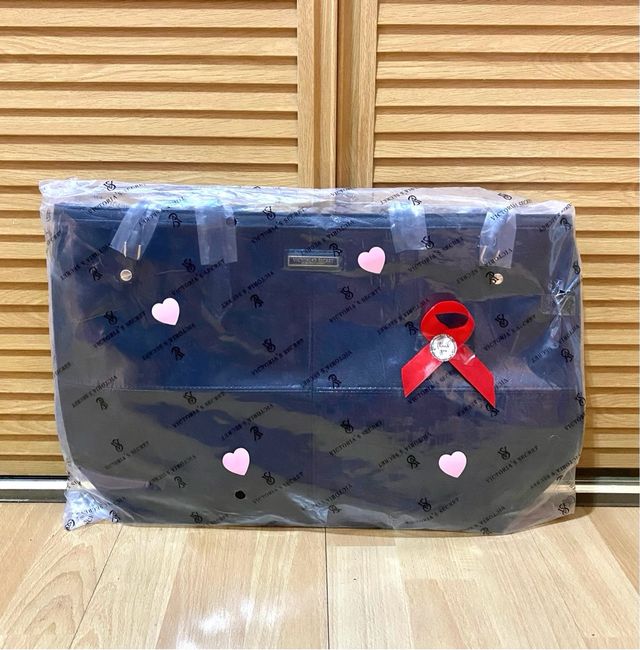 Bolso Tote Victoria's Secret Negro