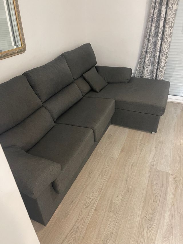 Divano modulare grigio come nuovo