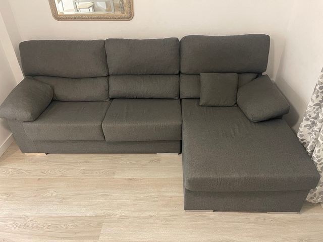 Divano modulare grigio come nuovo