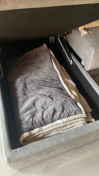 Sofá 4 plazas chaise longue gris