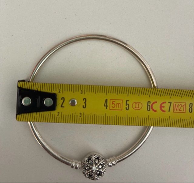 Bracciale Pandora Fiocco di Neve Argento