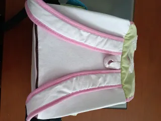 Mochila transportín perro/gato beige y verde