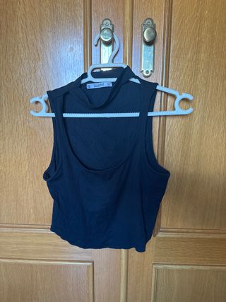 Top negro Pull&Bear talla M