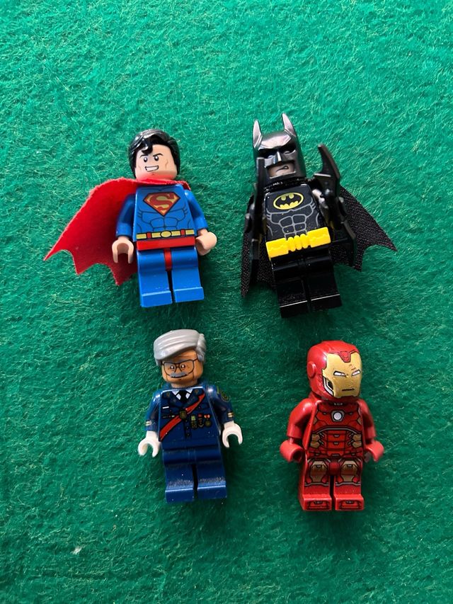 Figuras Lego Superhéroes DC y Marvel