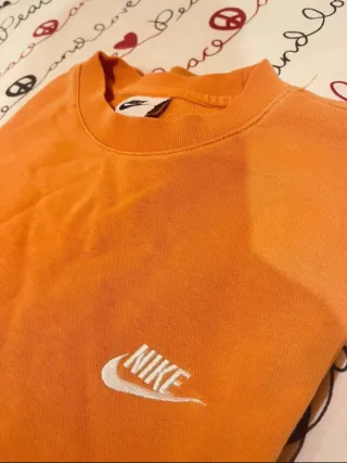 Sudadera Nike Naranja Talla M