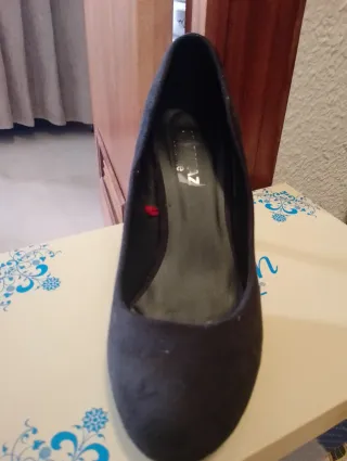 Zapato tacón negro