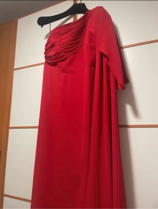 Vestido de fiesta Victoria rojo