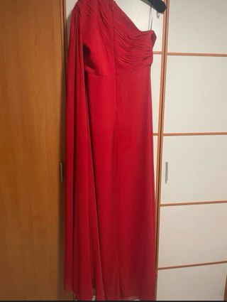 Vestido de fiesta Victoria rojo