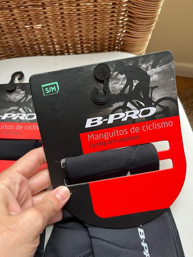 Manguitos Ciclismo B-PRO Talla M y L