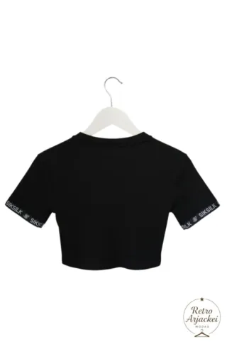 Top SikSilk Negro Talla S