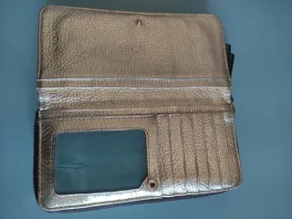 Cartera Tous Dorada Piel Oso