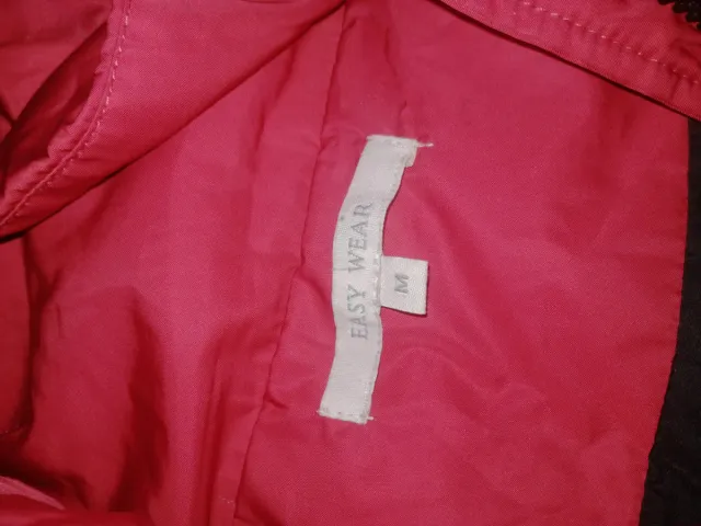 Chaqueta larga mujer talla M roja