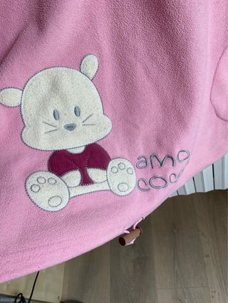 Giacca donna RE SOLE rosa con orsetto