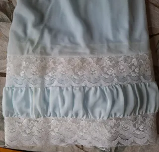 Sottoveste Lilion Viscosa Azzurra Tg 4 nuova