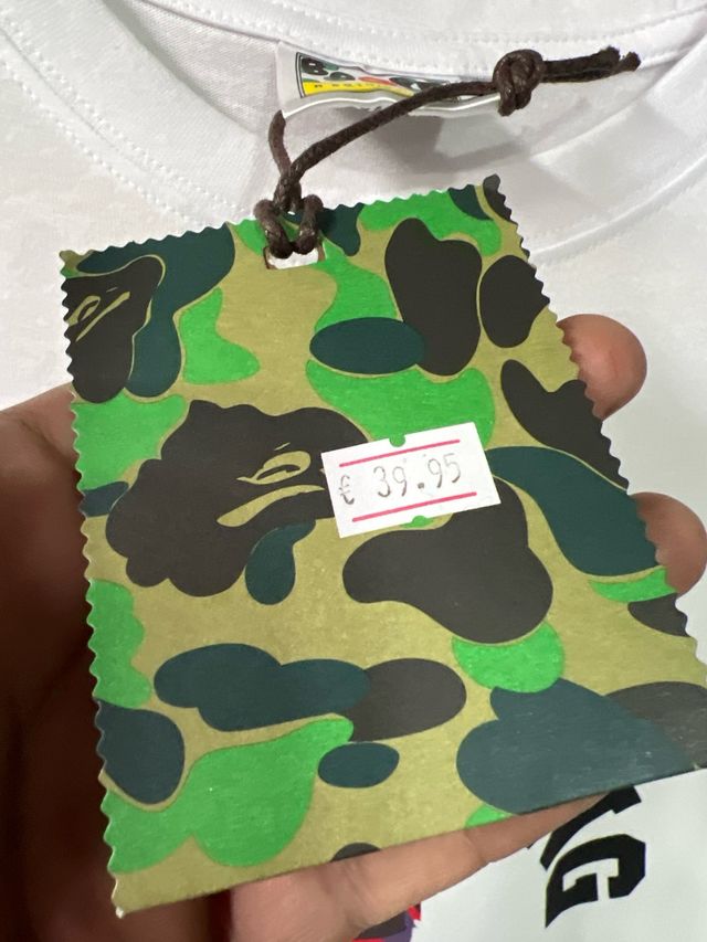Camiseta A Bathing Ape Talla M Bape Camo
