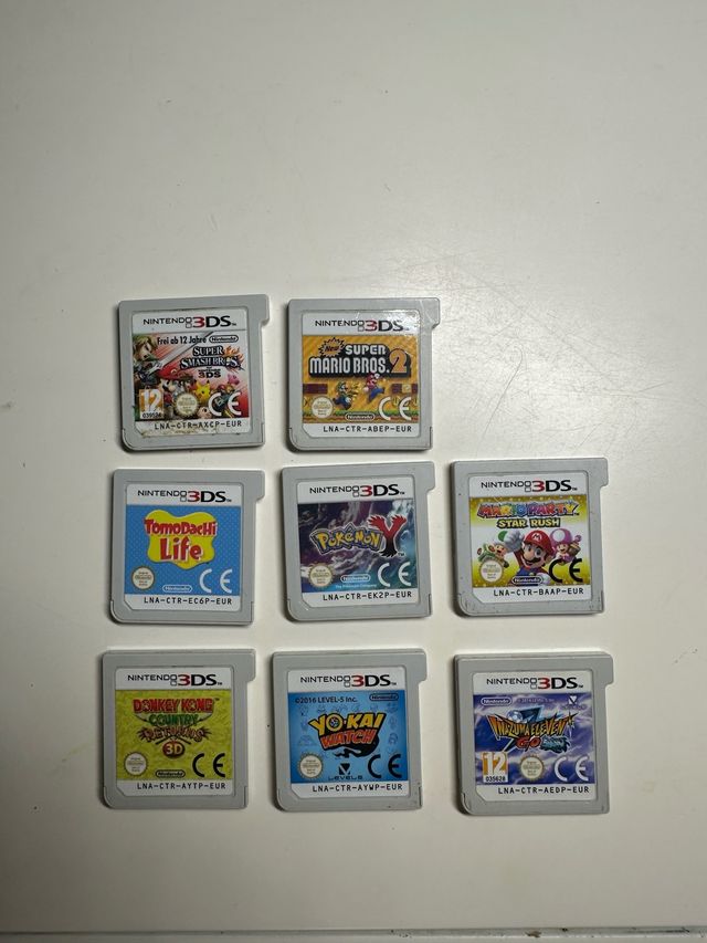 Pack 8 Juegos Nintendo 3DS