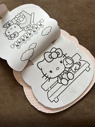 Libro Hello Kitty da colorare