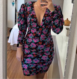 Vestido Zara Flores