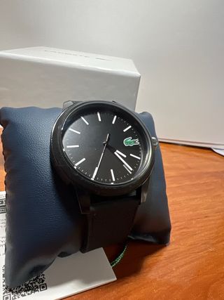 Reloj Lacoste Negro Seminuevo