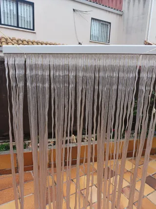 Tres cortinas para exterior de Puerta Aneto 90x210