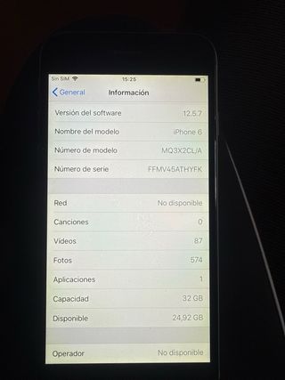 iPhone 6 Plateado 32 GB