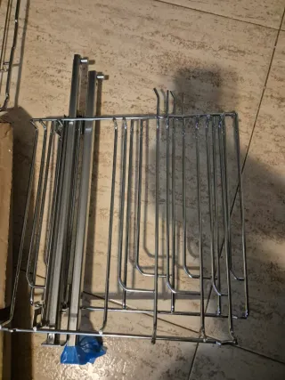 Lote bandejas,rejilla y carriles lavavajillas Beko