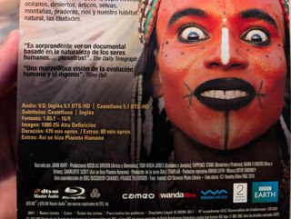 Documental Planeta Humano BBC Earth - Blu-ray