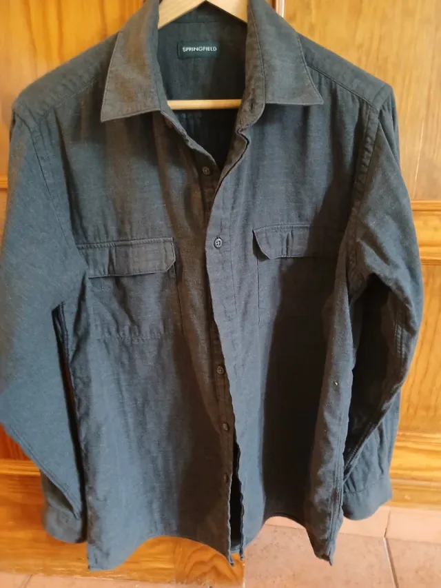 Sobrecamisa Springfield Gris Hombre