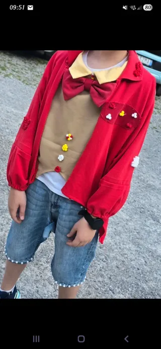 Vestito coniglio Alice Paese delle Meraviglie