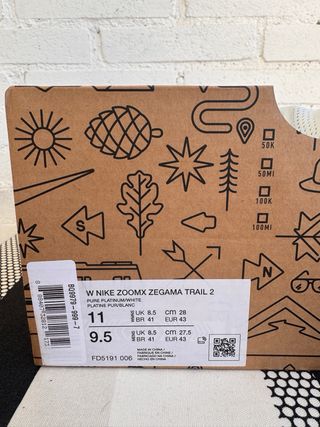 Nike ZoomX Zegama Trail 2 Gris/Rosa